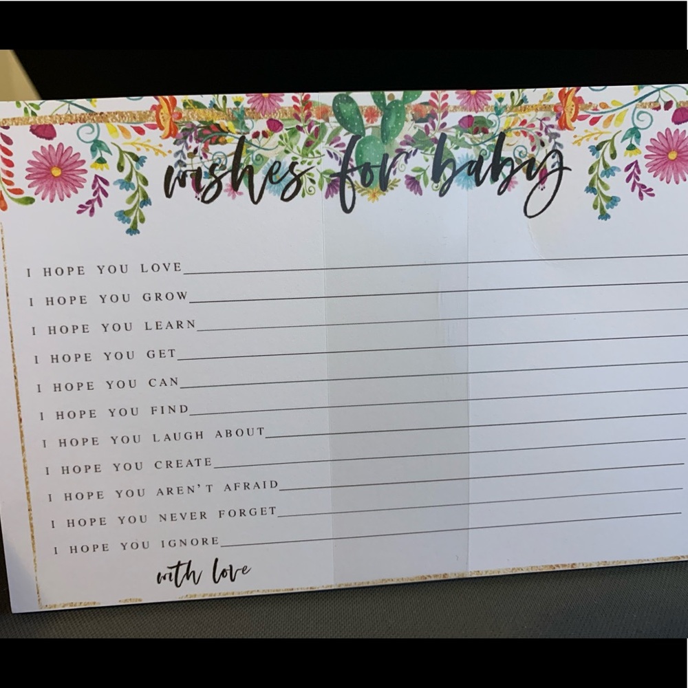 Wishes for Baby | Baby Shower Cards
